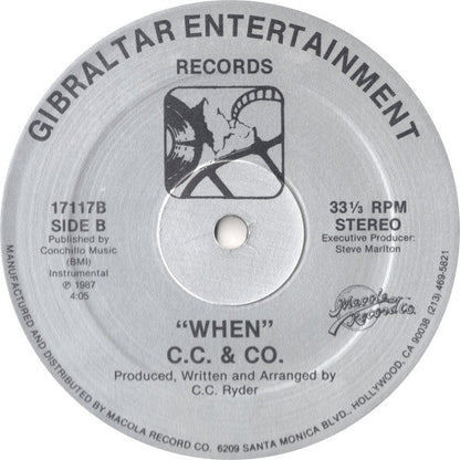 C.C. & Co. : When (12")