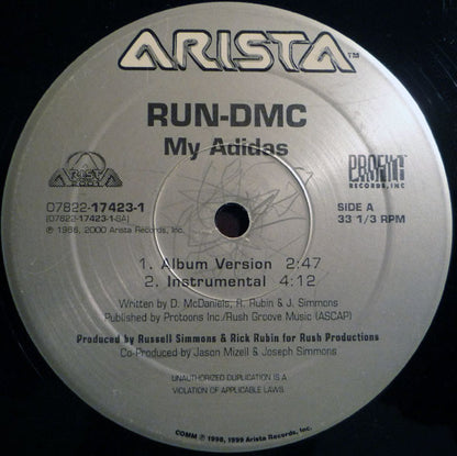 Run-DMC : My Adidas / Peter Piper (12", RE)