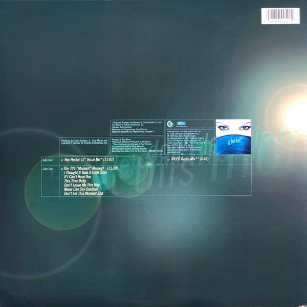 Gloria!* : Don't Let This Moment End (12", Single, Par)
