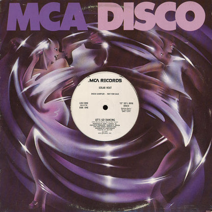 Solar Heat : Let's Go Dancing (12", Promo)