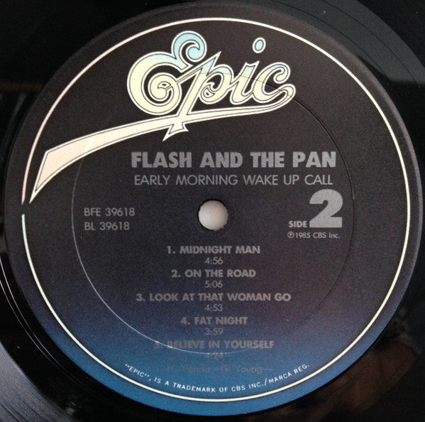 Flash And The Pan* : Early Morning Wake Up Call (LP, Album)