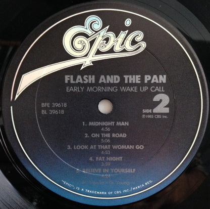 Flash And The Pan* : Early Morning Wake Up Call (LP, Album)
