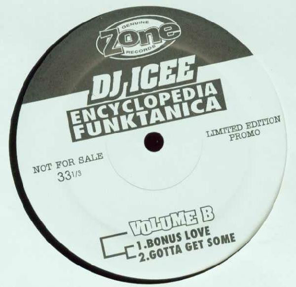 DJ Icee* : Encyclopedia Funktanica (12", Ltd, Promo)
