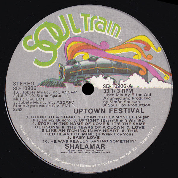 Shalamar : Uptown Festival (12", Single)