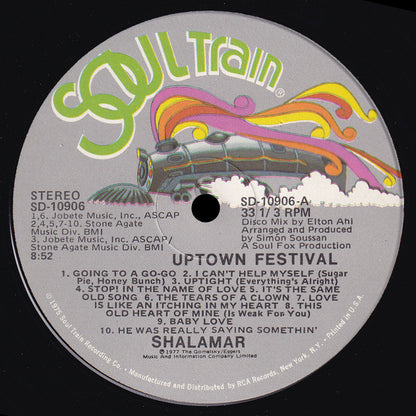 Shalamar : Uptown Festival (12", Single)