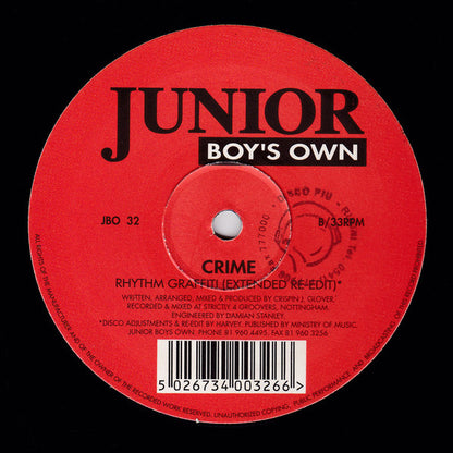 Crime : Flight In 2 Fantasy (12")