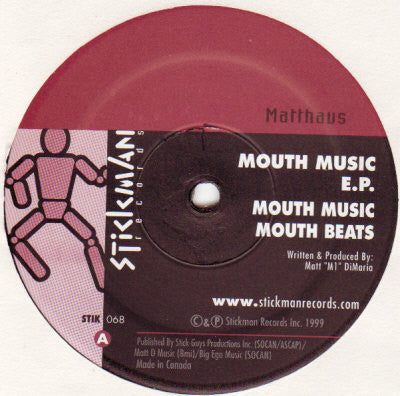 Matthaus : Mouth Music E.P. (12", EP)