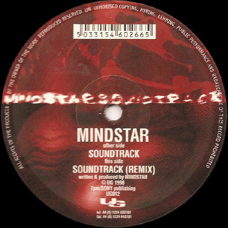 Mindstar : Soundtrack (12")