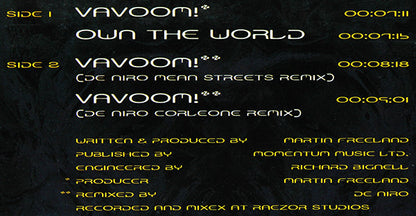Man With No Name : Vavoom! (12")