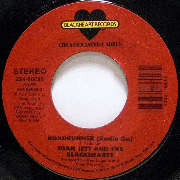 The Barbusters / Joan Jett And The Blackhearts* : Light Of Day (7", Styrene)