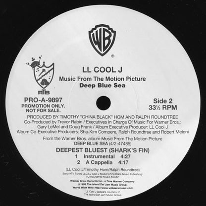 LL Cool J : Deepest Bluest (Shark's Fin) (12", Promo)