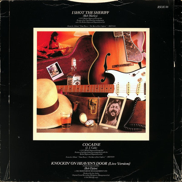 Eric Clapton : I Shot The Sheriff (12", Single, RE)
