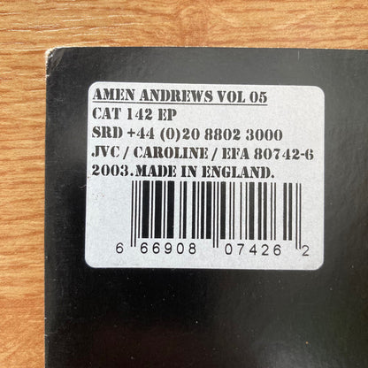 Amen Andrews : Vol 05 (12", EP, Ltd)