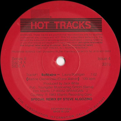 Various : Hot Tracks - Series 2, Issue 4 (2x12", Promo)
