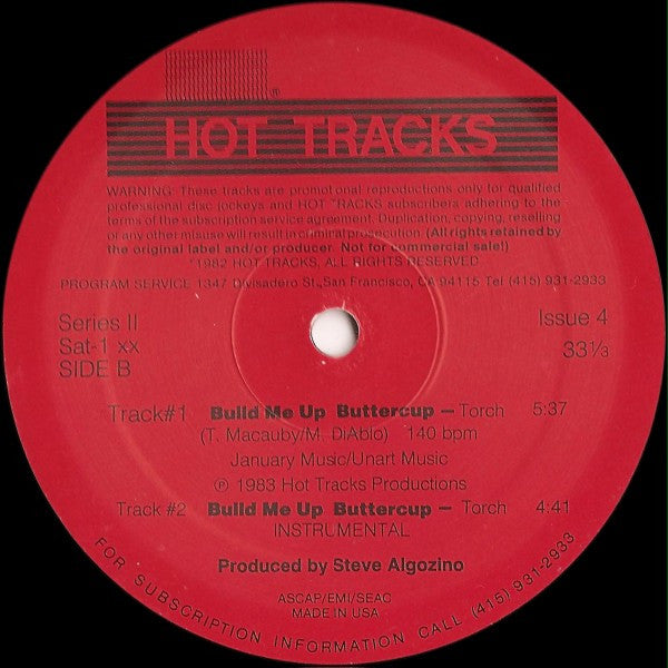 Various : Hot Tracks - Series 2, Issue 4 (2x12", Promo)