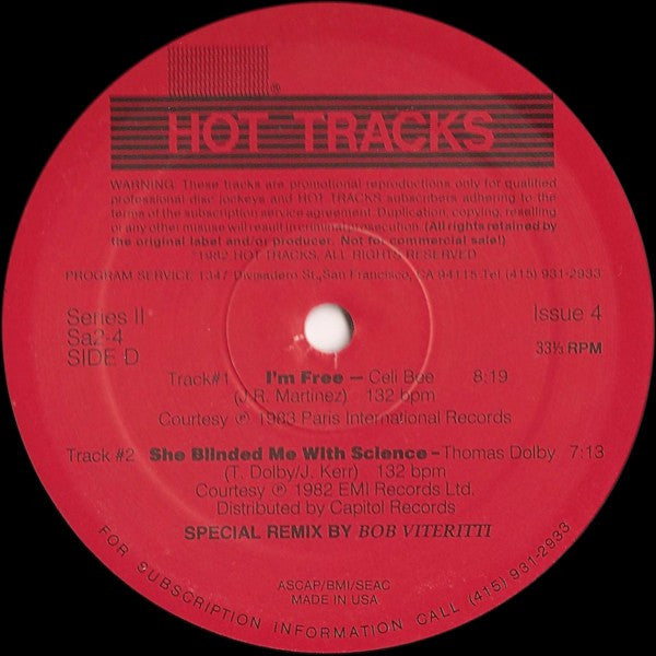 Various : Hot Tracks - Series 2, Issue 4 (2x12", Promo)