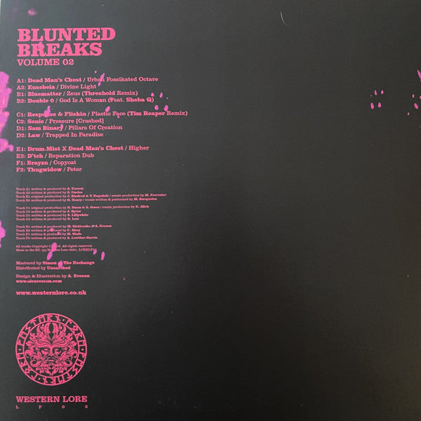 Various : Blunted Breaks Volume 02 (3x12", Comp)