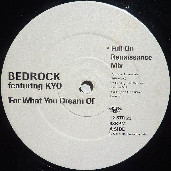 Bedrock Featuring KYO : For What You Dream Of (12")