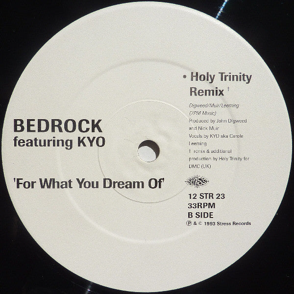 Bedrock Featuring KYO : For What You Dream Of (12")