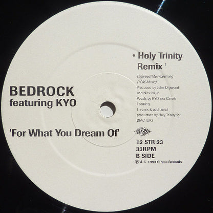 Bedrock Featuring KYO : For What You Dream Of (12")