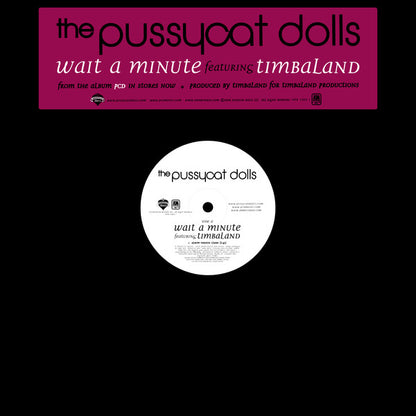 The Pussycat Dolls : Wait A Minute (12", Promo)