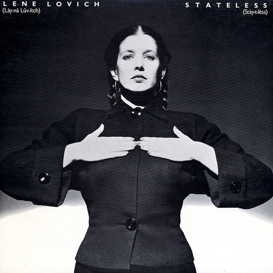 Lene Lovich : Stateless (LP, Album, Pit)