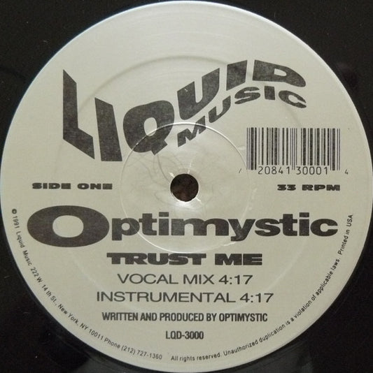Optimystic : Trust Me (12")