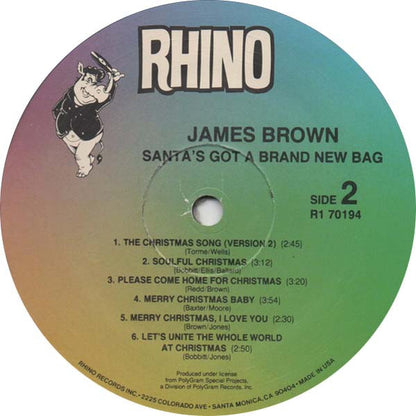 James Brown : Santa's Got A Brand New Bag (LP, Comp)