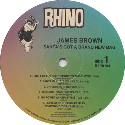James Brown : Santa's Got A Brand New Bag (LP, Comp)