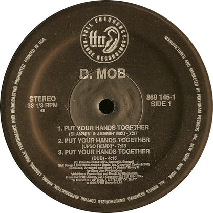 D Mob : Put Your Hands Together (12")