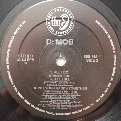 D Mob : Put Your Hands Together (12")