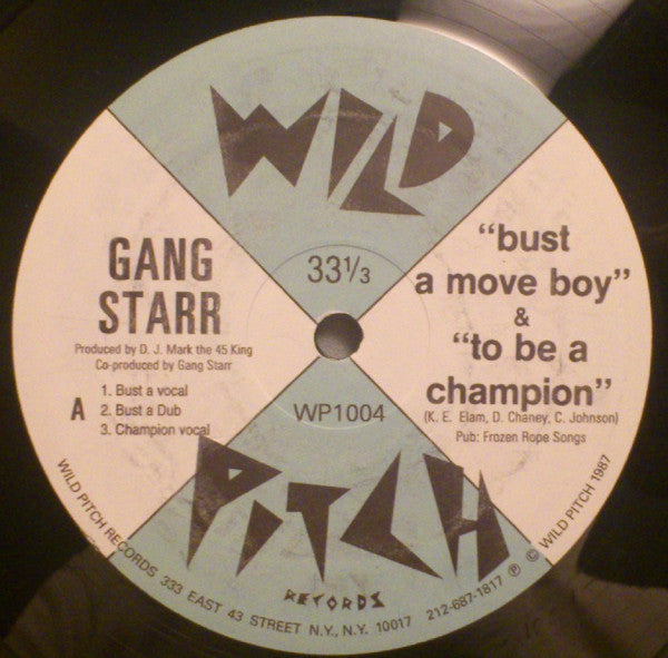 Gang Starr : Believe Dat! (12", M/Print, RE)