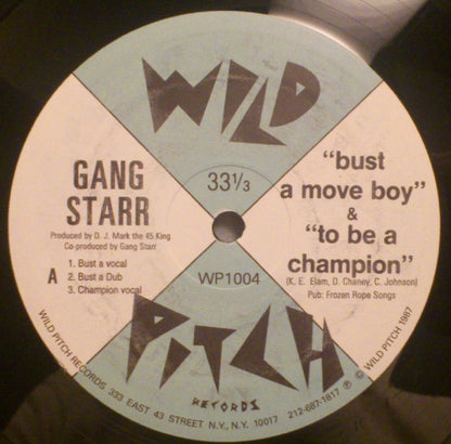 Gang Starr : Believe Dat! (12", M/Print, RE)
