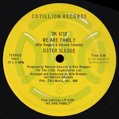 Sister Sledge : He's The Greatest Dancer / We Are Family (12", Maxi)