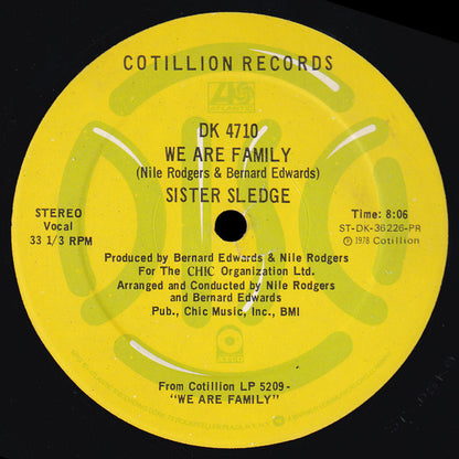 Sister Sledge : He's The Greatest Dancer / We Are Family (12", Maxi)