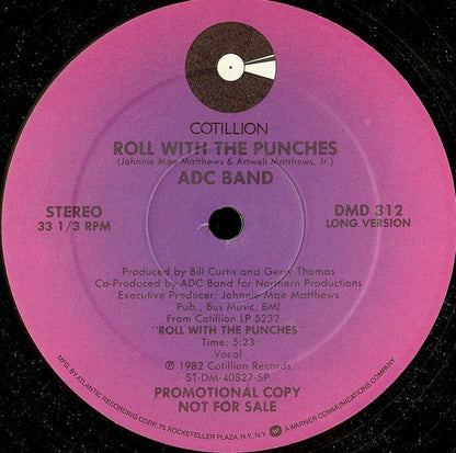 ADC Band : Roll With The Punches (12", Promo)