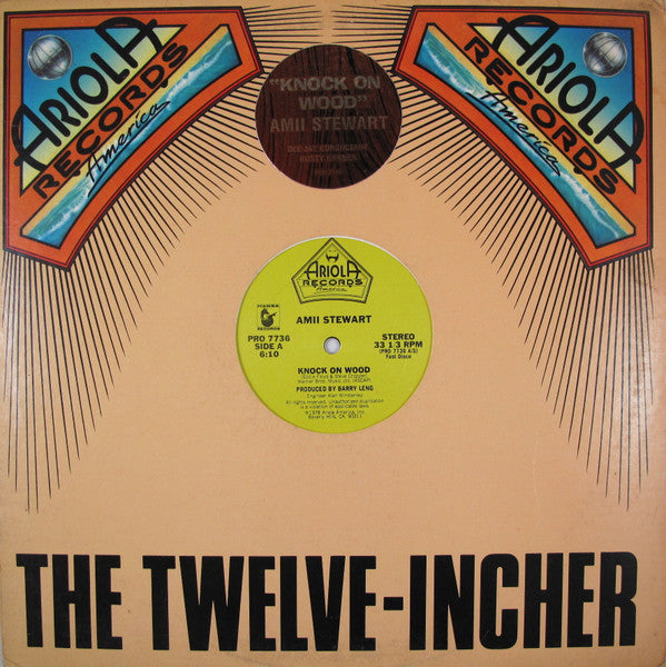 Amii Stewart : Knock On Wood (12", Promo)