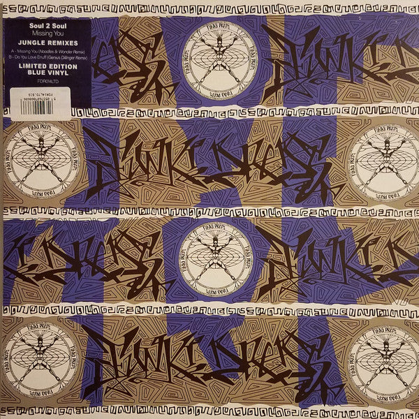 Soul 2 Soul* : Missing You (Jungle Remixes) (12", Ltd, RE, Blu)