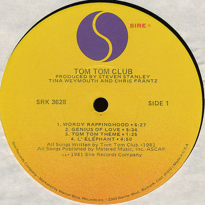 Tom Tom Club : Tom Tom Club (LP, Album, Los)