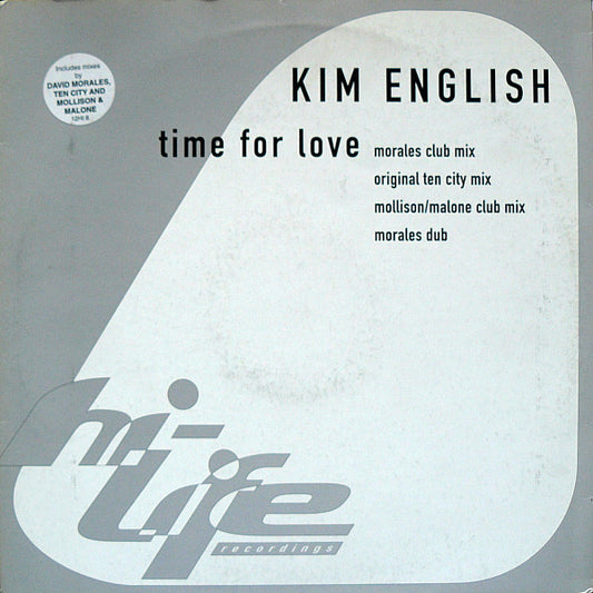 Kim English : Time For Love (12")