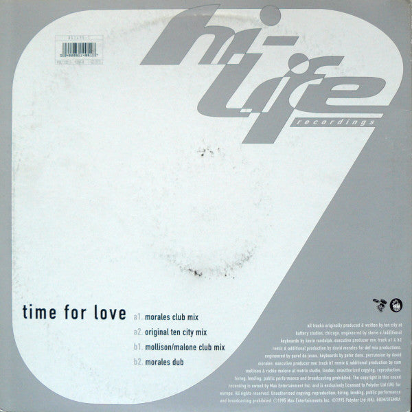 Kim English : Time For Love (12")