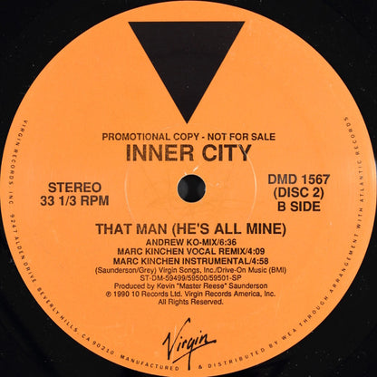 Inner City : That Man (He's All Mine) (2x12", Promo)