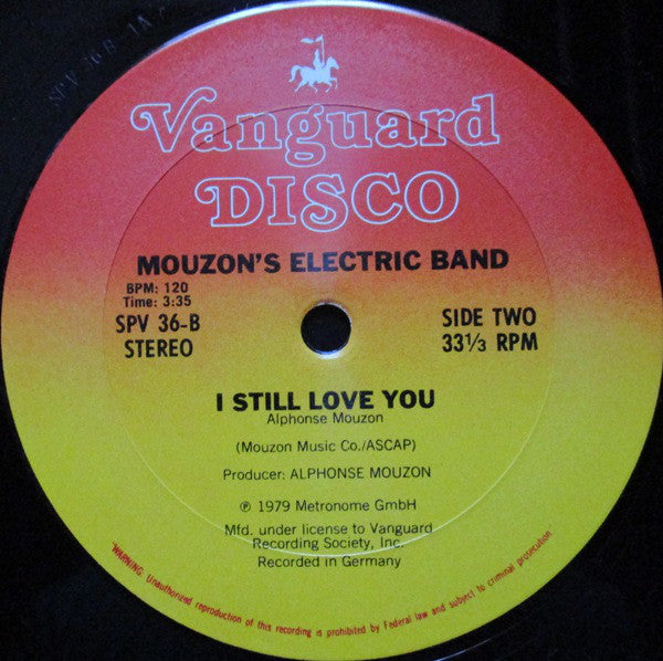 Mouzon's Electric Band : Everybody Get Down (12")