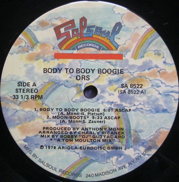ORS* : Body To Body Boogie (LP, Album)