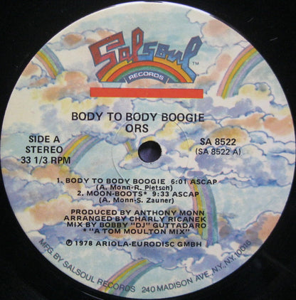 ORS* : Body To Body Boogie (LP, Album)