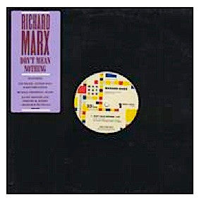 Richard Marx : Don't Mean Nothing (12", Promo)