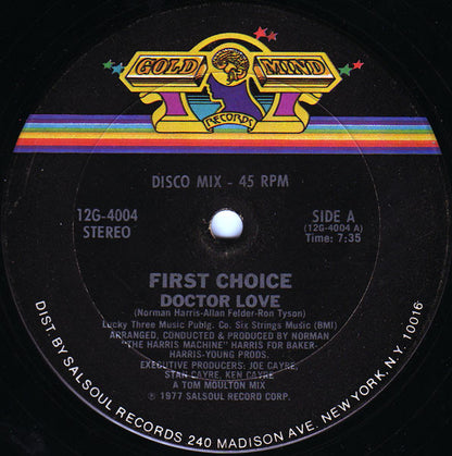 First Choice : Doctor Love (12")