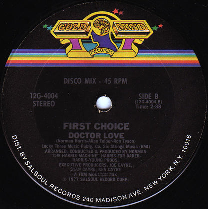 First Choice : Doctor Love (12")