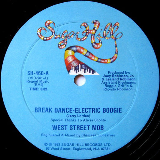 West Street Mob : Break Dance-Electric Boogie (12")