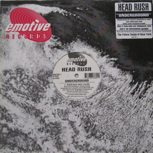 Head Rush : Underground (12")